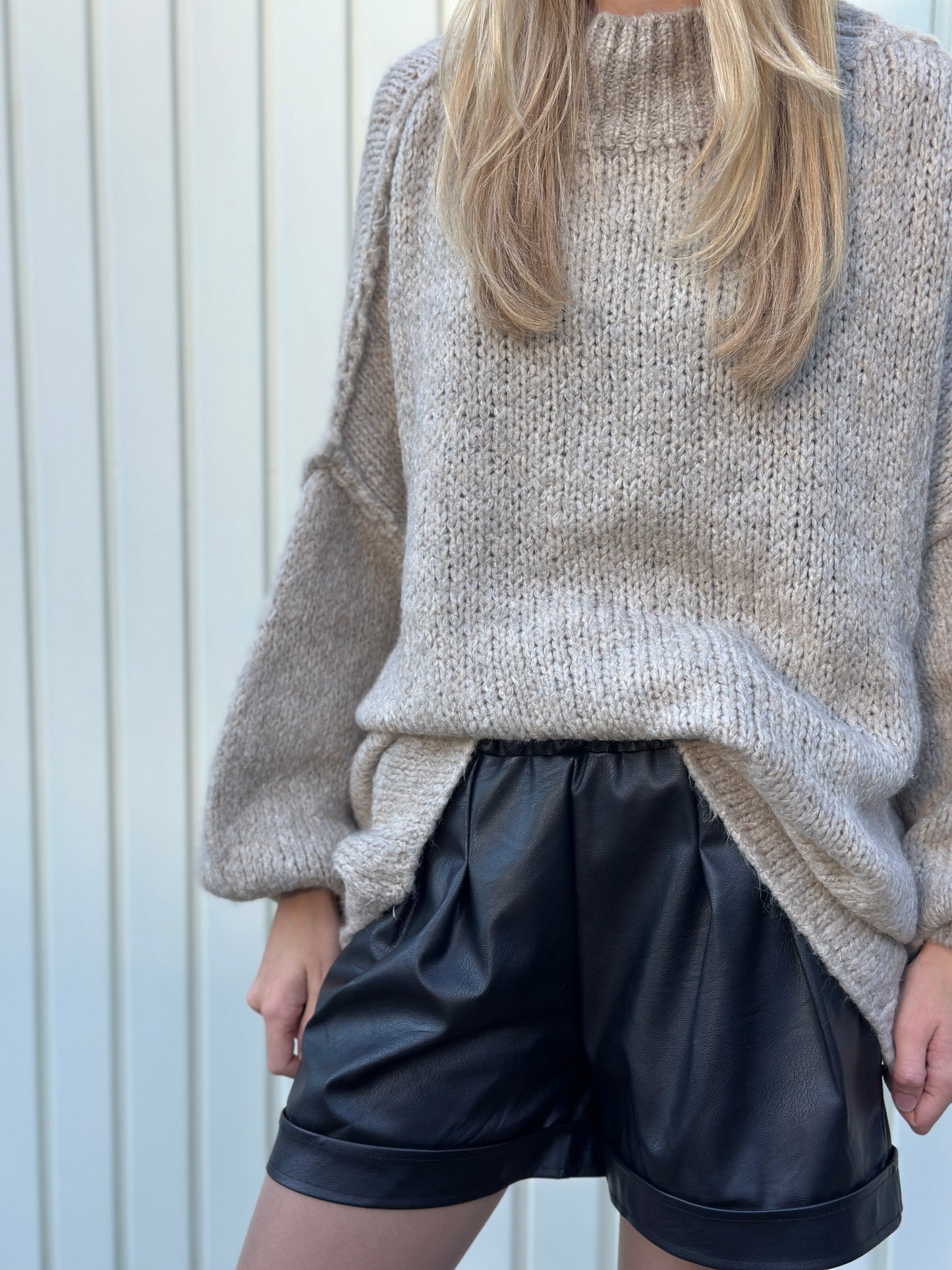 Oversize Strickpullover- Cozy