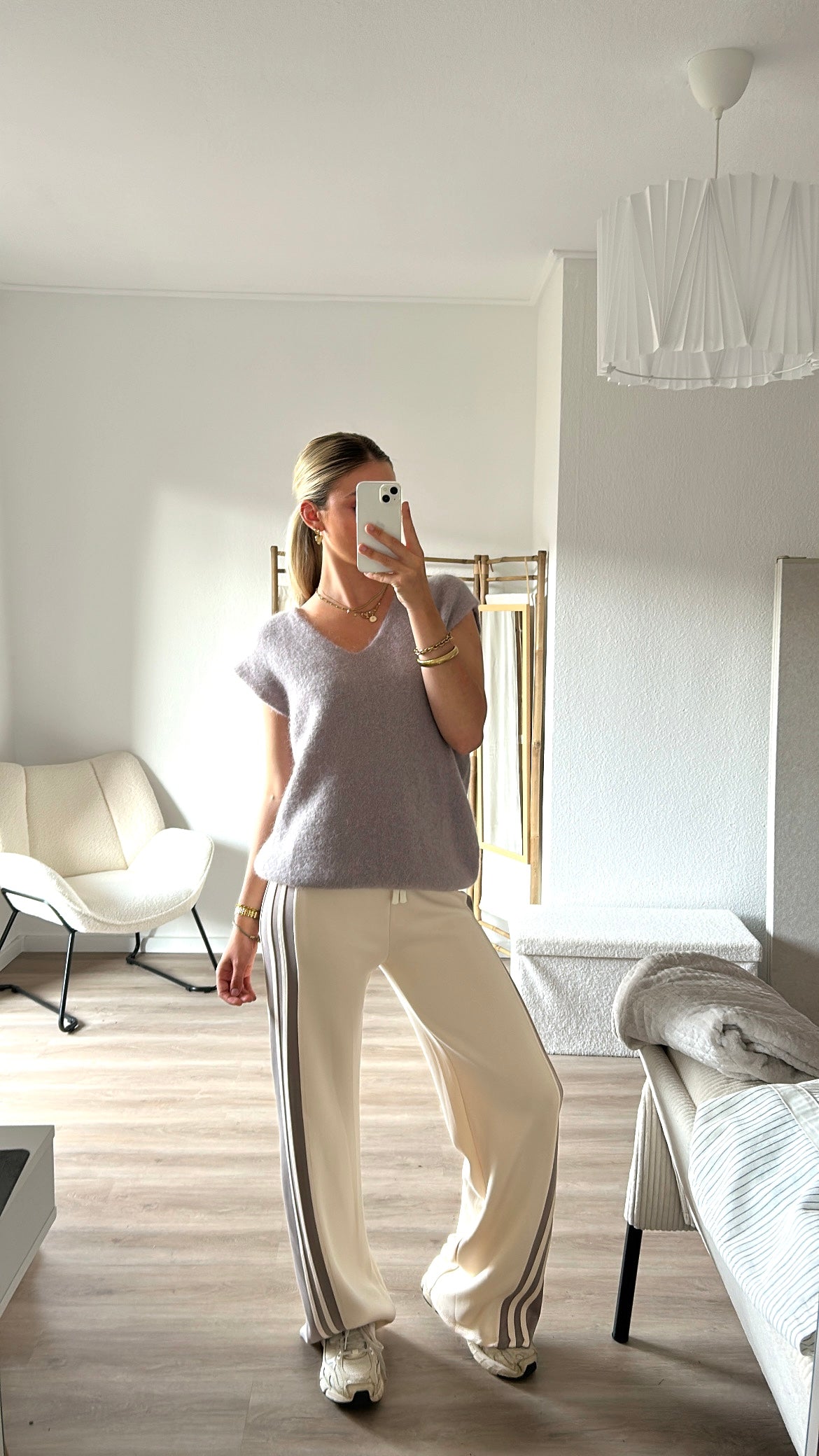 Loose Fit Hose- beige