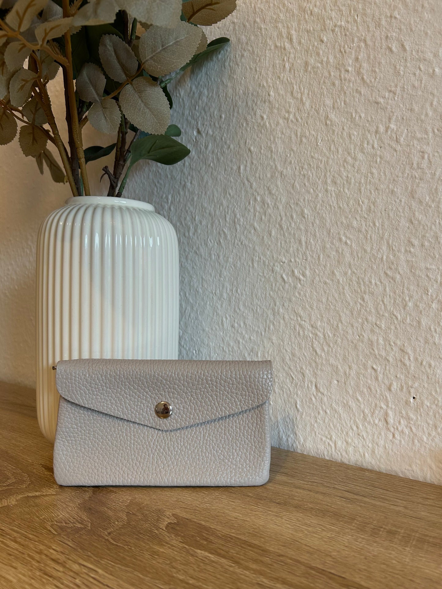 Portemonnaie aus Leder - groß