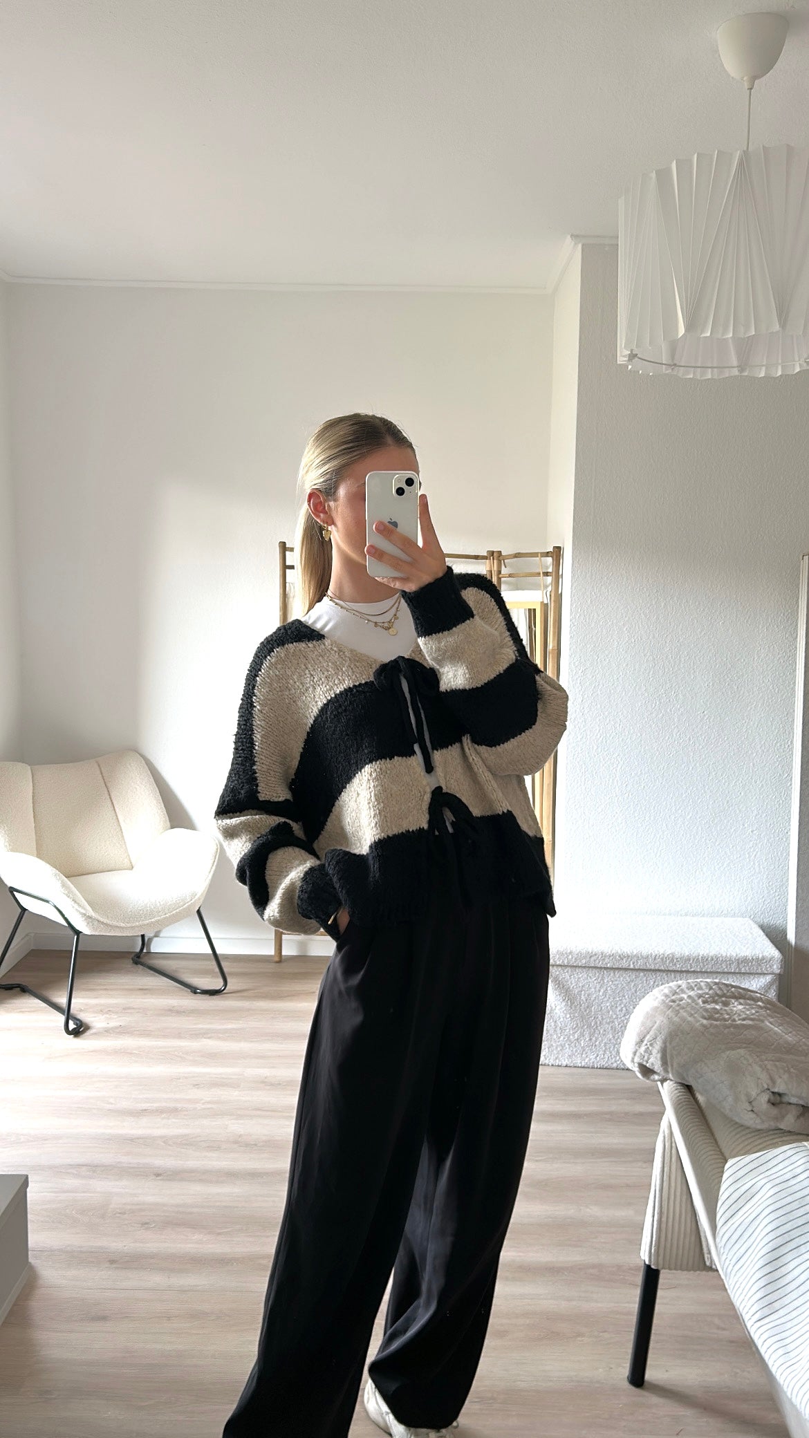 Strickjacken mit Streifen