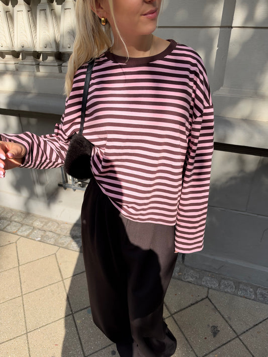 Gestreiftes Langarmshirt
