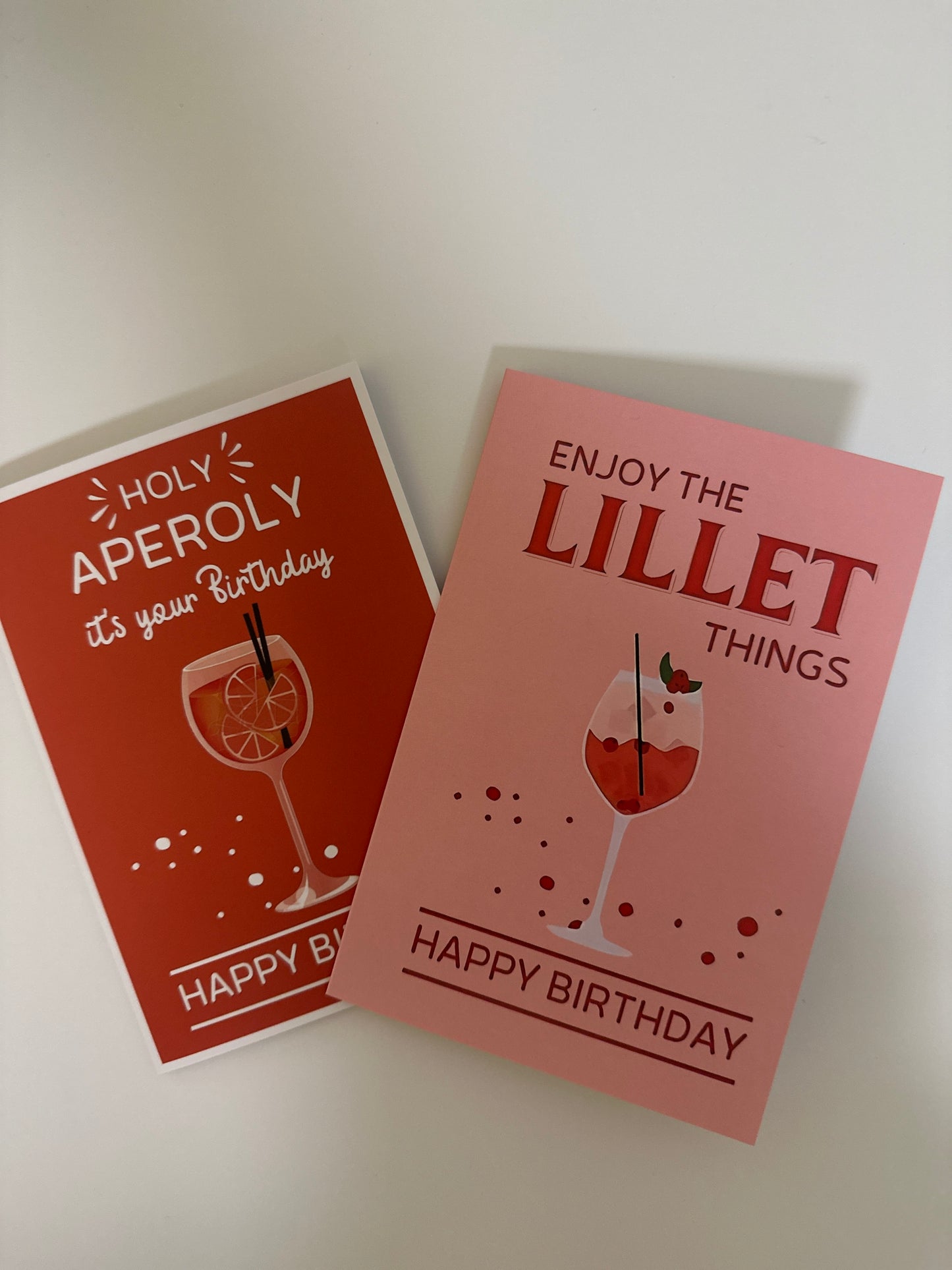 Doppelkarten - Happy Birthday