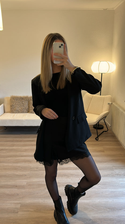 Rock mit Spitze & Strass