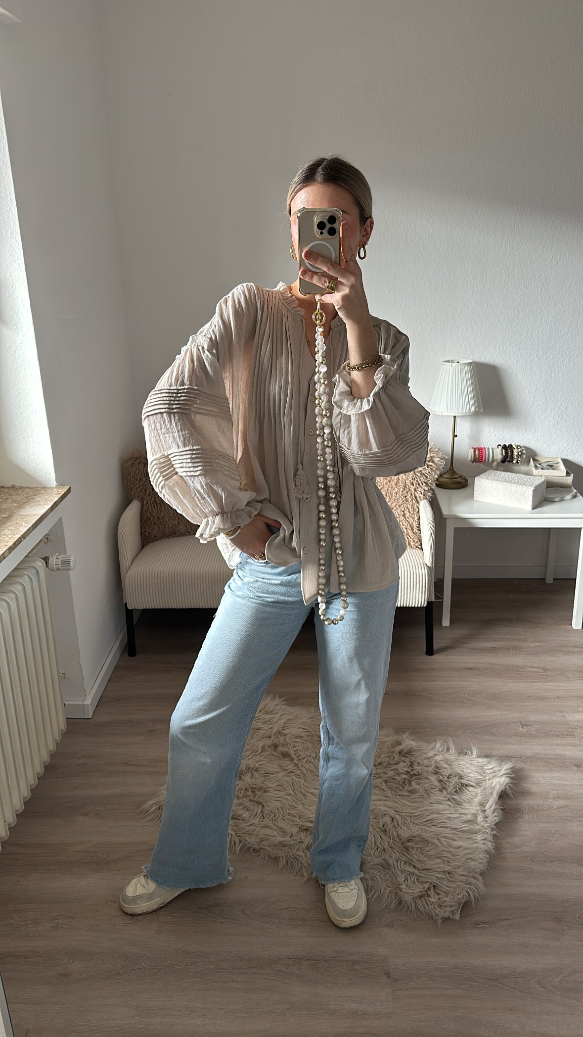 Bluse im Boho-Style