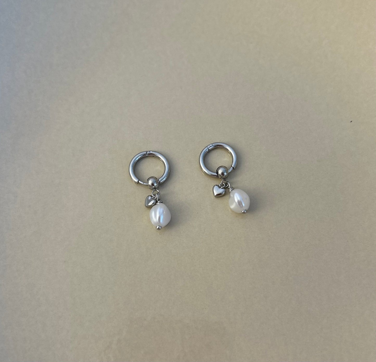 Ohrringe Pearl+Heart