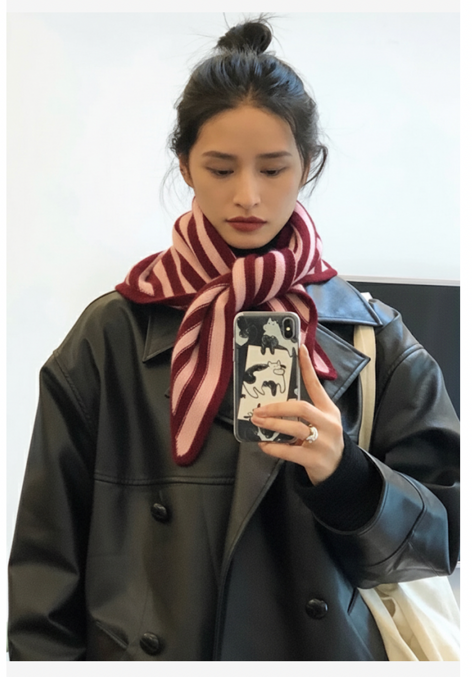 Cashmere Dreieck Tuch