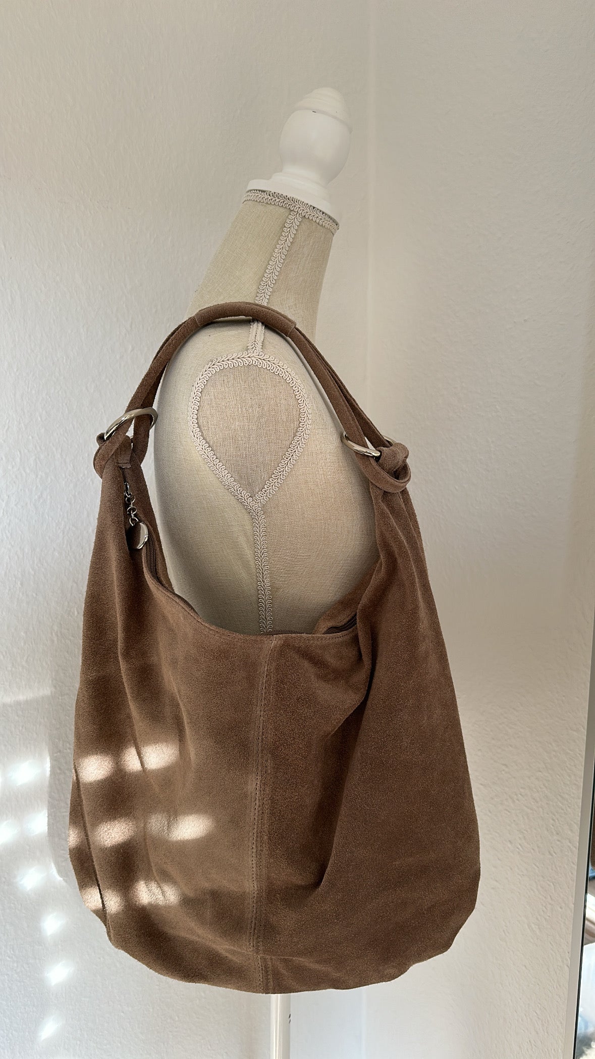 Wildleder Beuteltasche