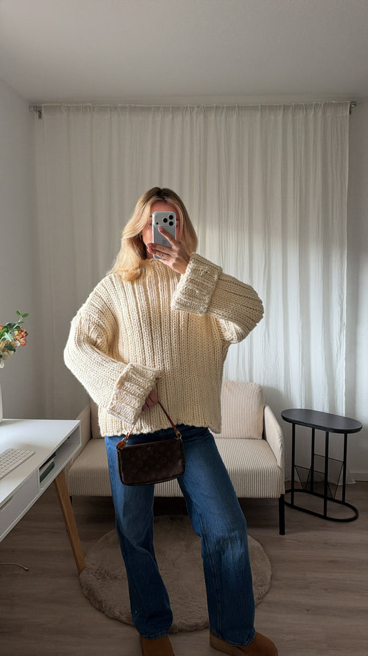 Grobstrickpullover