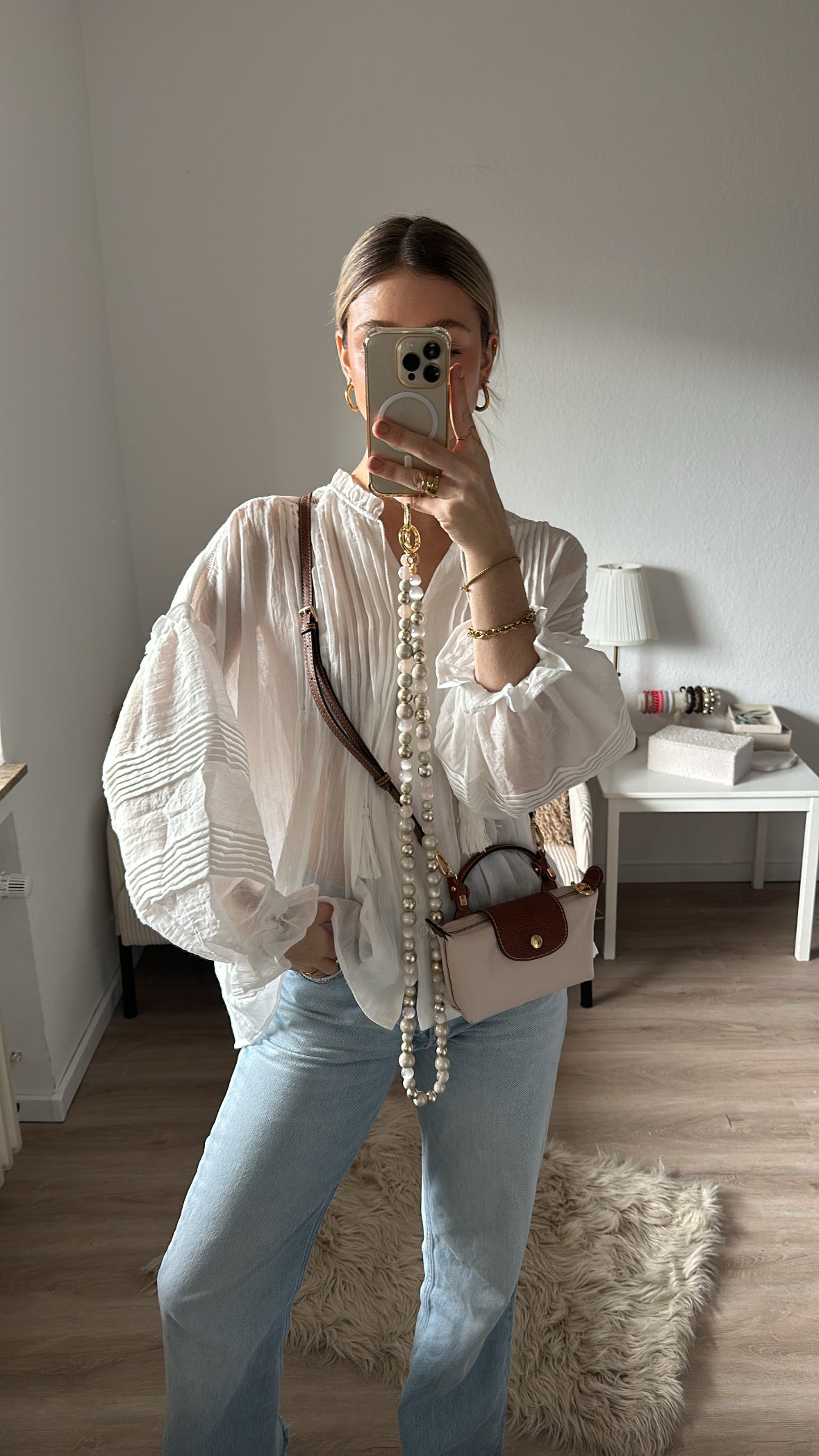 Bluse im Boho-Style