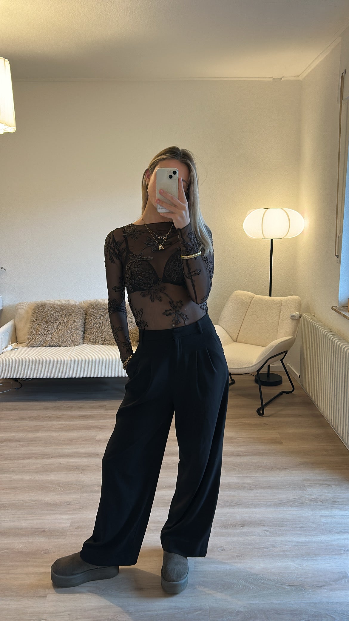 Oberteil durchsichtig