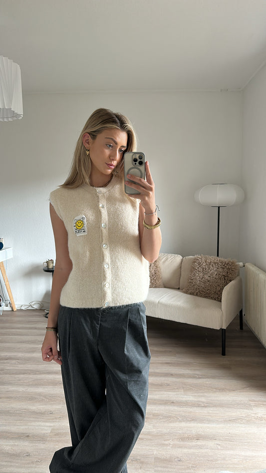 😃-Weste mit Knöpfen