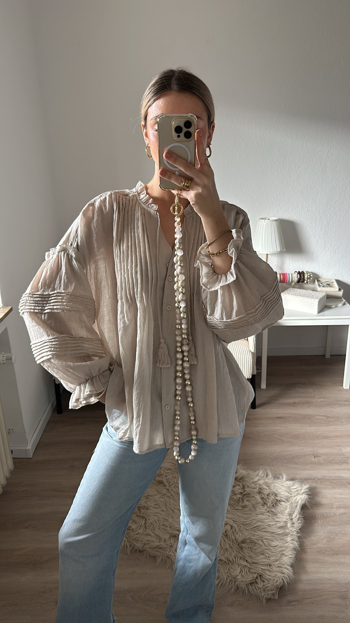 Bluse im Boho-Style
