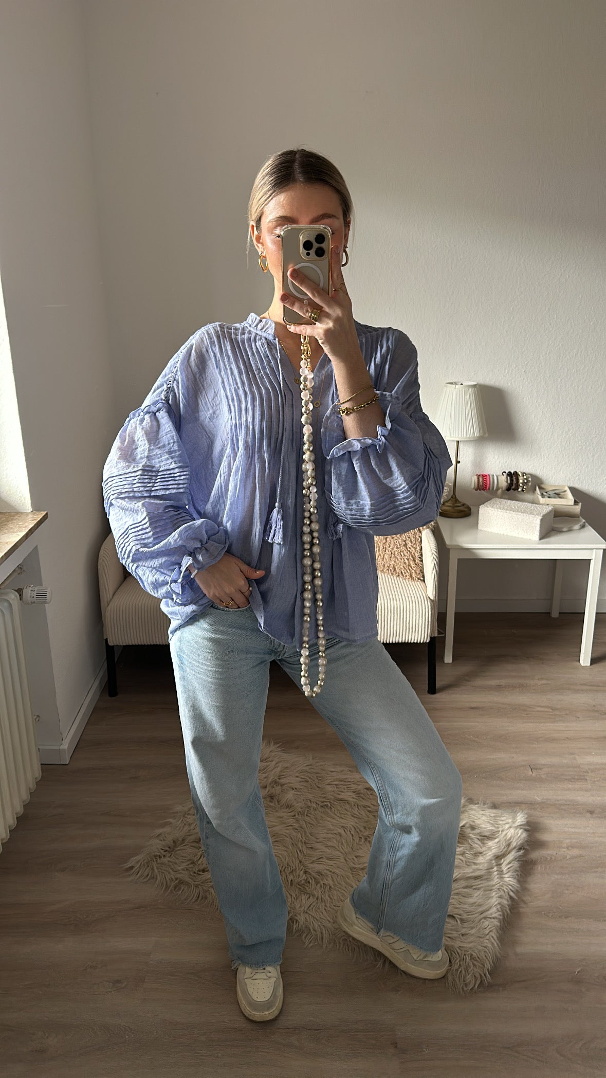 Bluse im Boho-Style