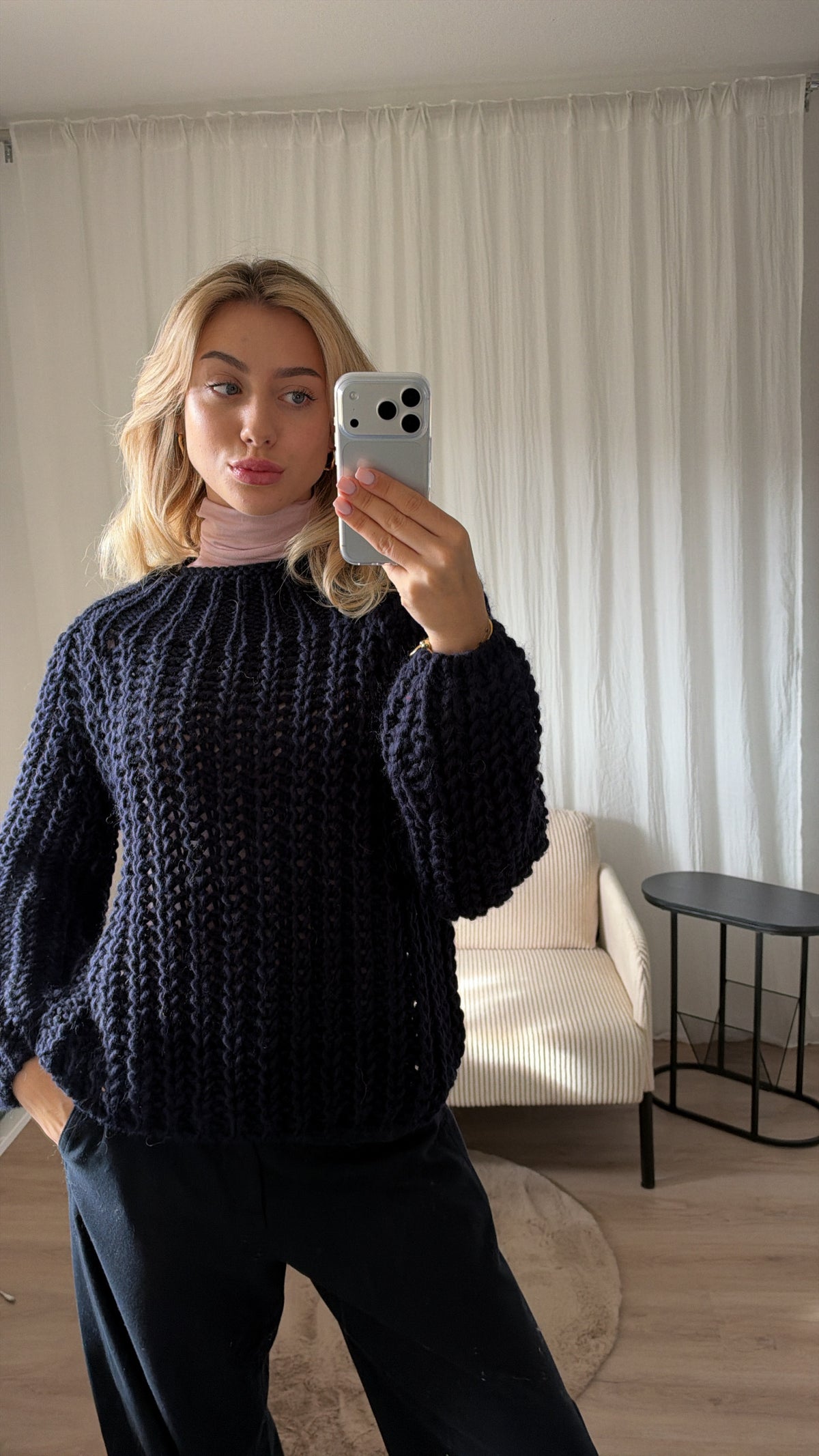 Grobstrickpullover