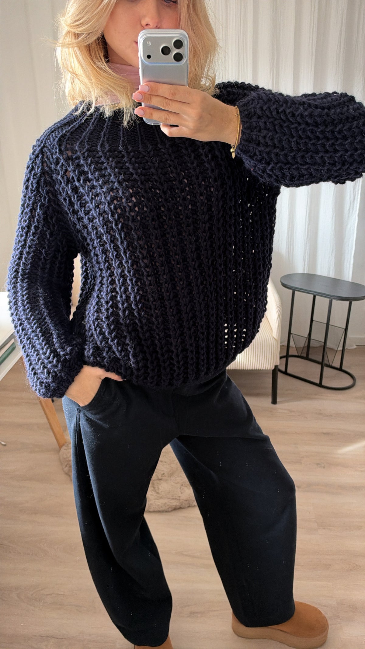 Grobstrickpullover