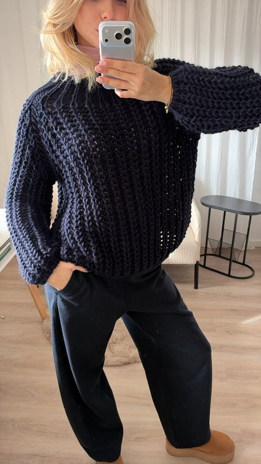 Grobstrickpullover