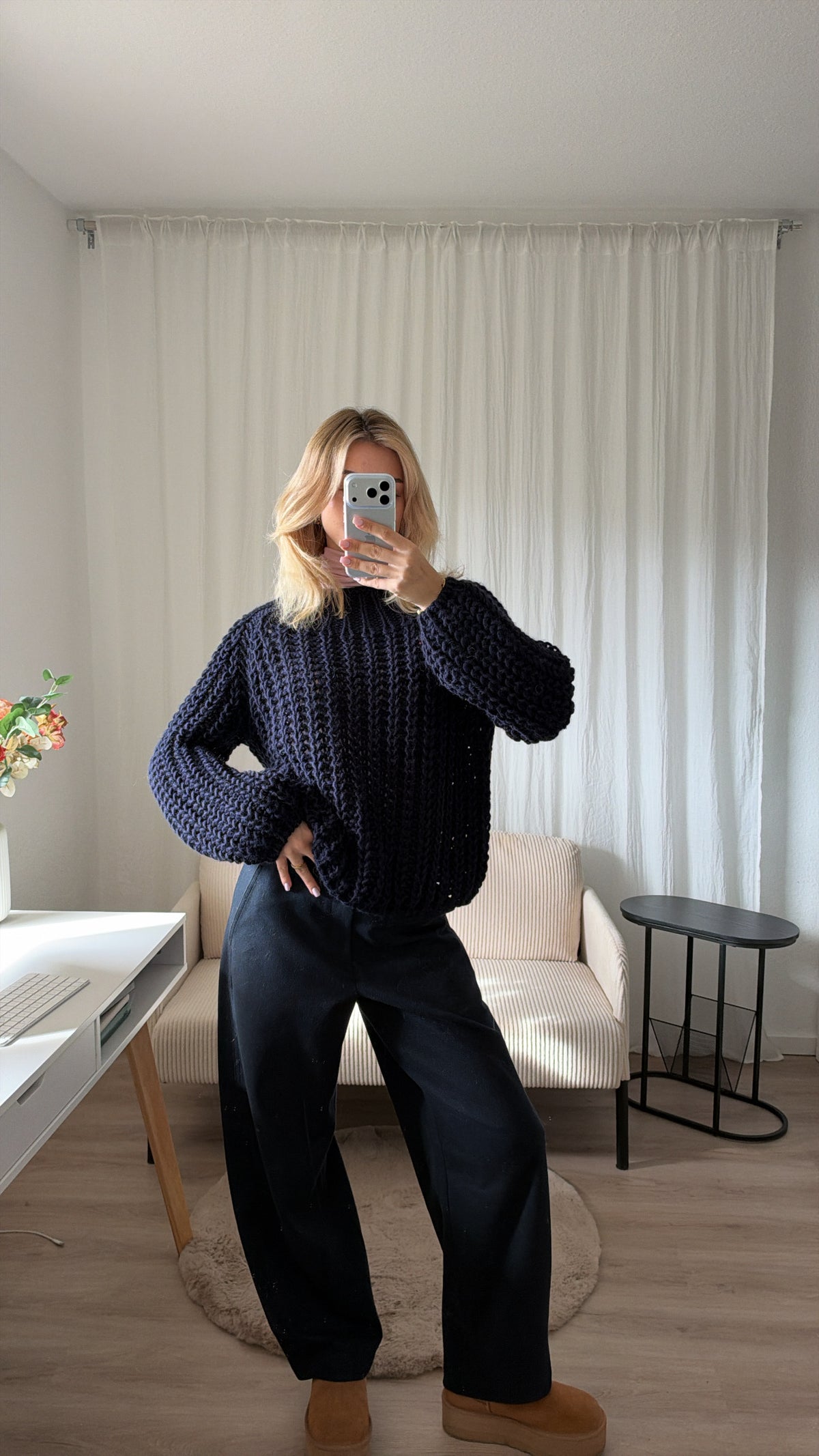 Grobstrickpullover