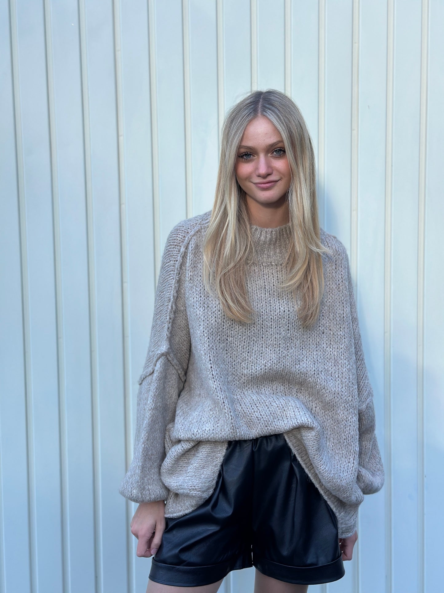 Oversize Strickpullover- Cozy