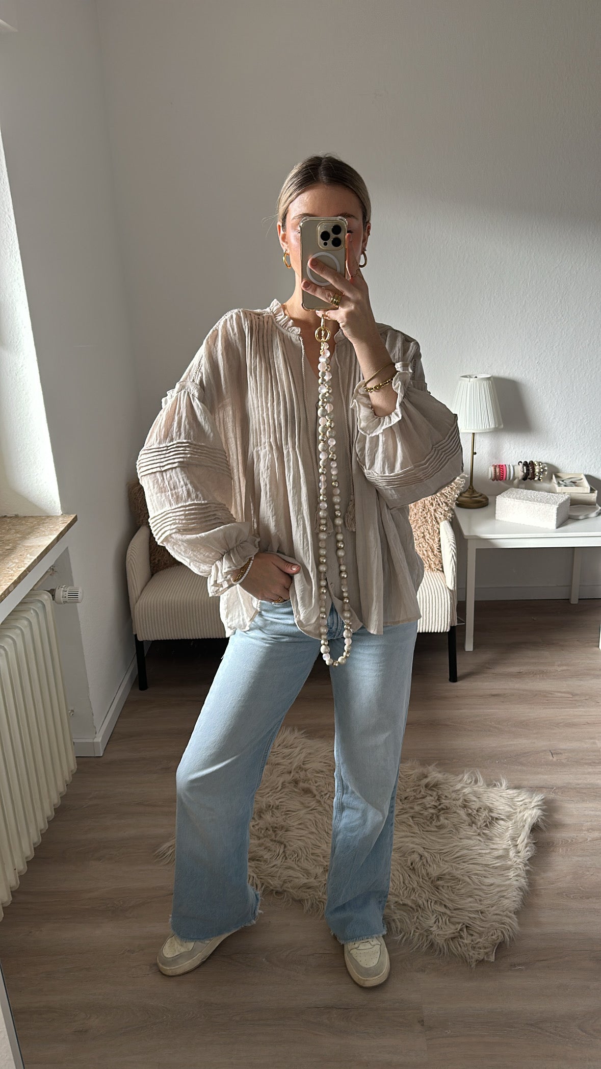 Bluse im Boho-Style