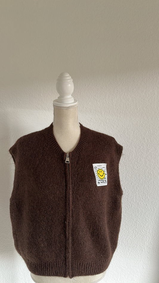 😃-Weste mit Reißverschluss