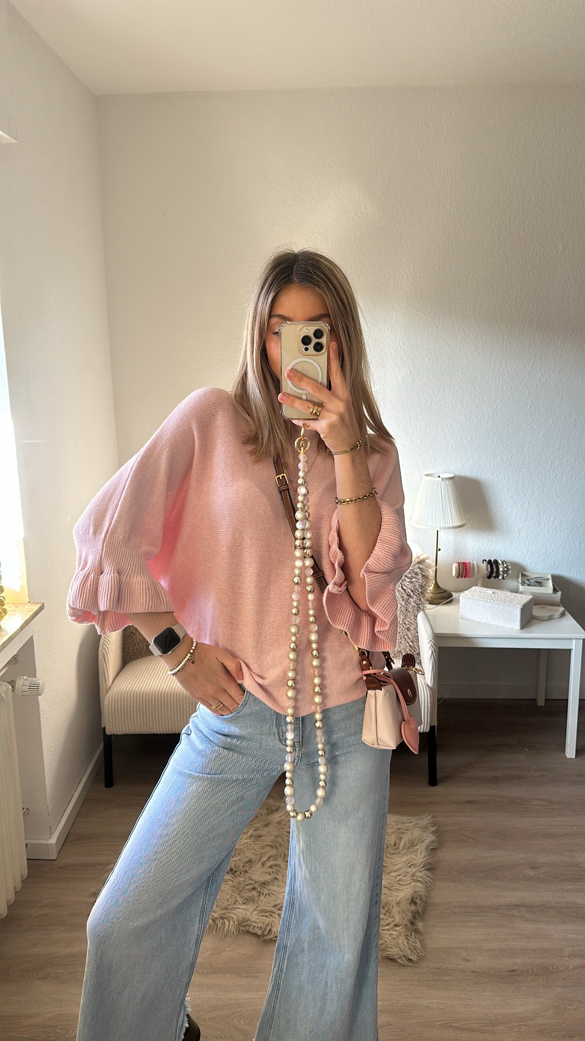 Kurzarm Pullover