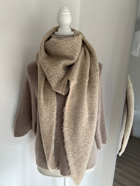 Dreiecksschal-BEIGE/SAND