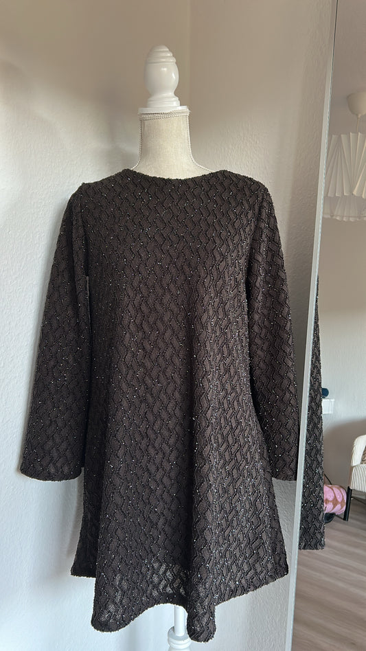 Kleid "Noelle" Brown