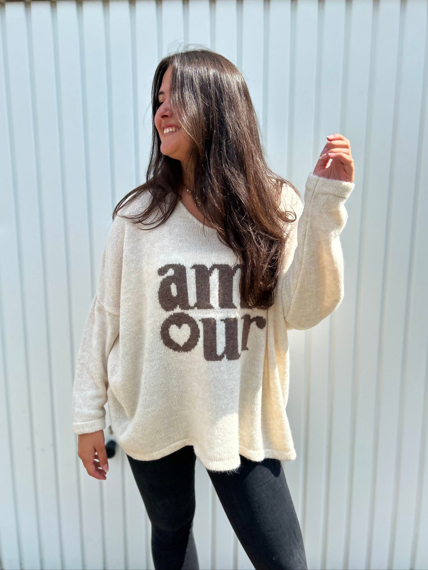 Strickpullover <Amour>