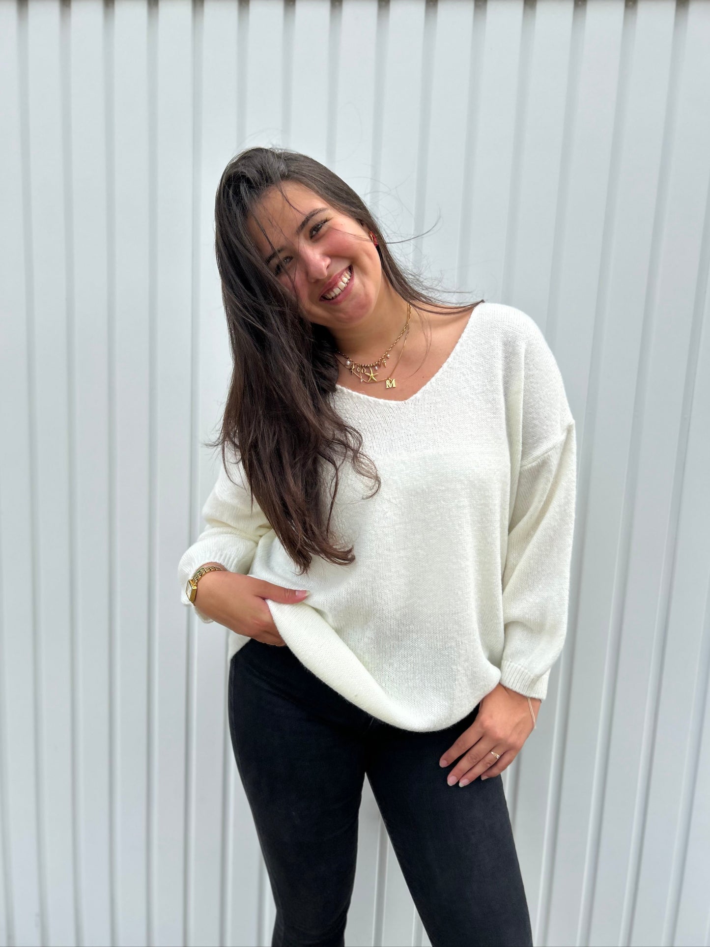 Strickpullover <NAMASTE>