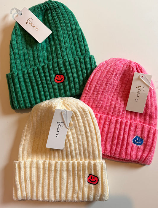 Mütze - Smiley klein