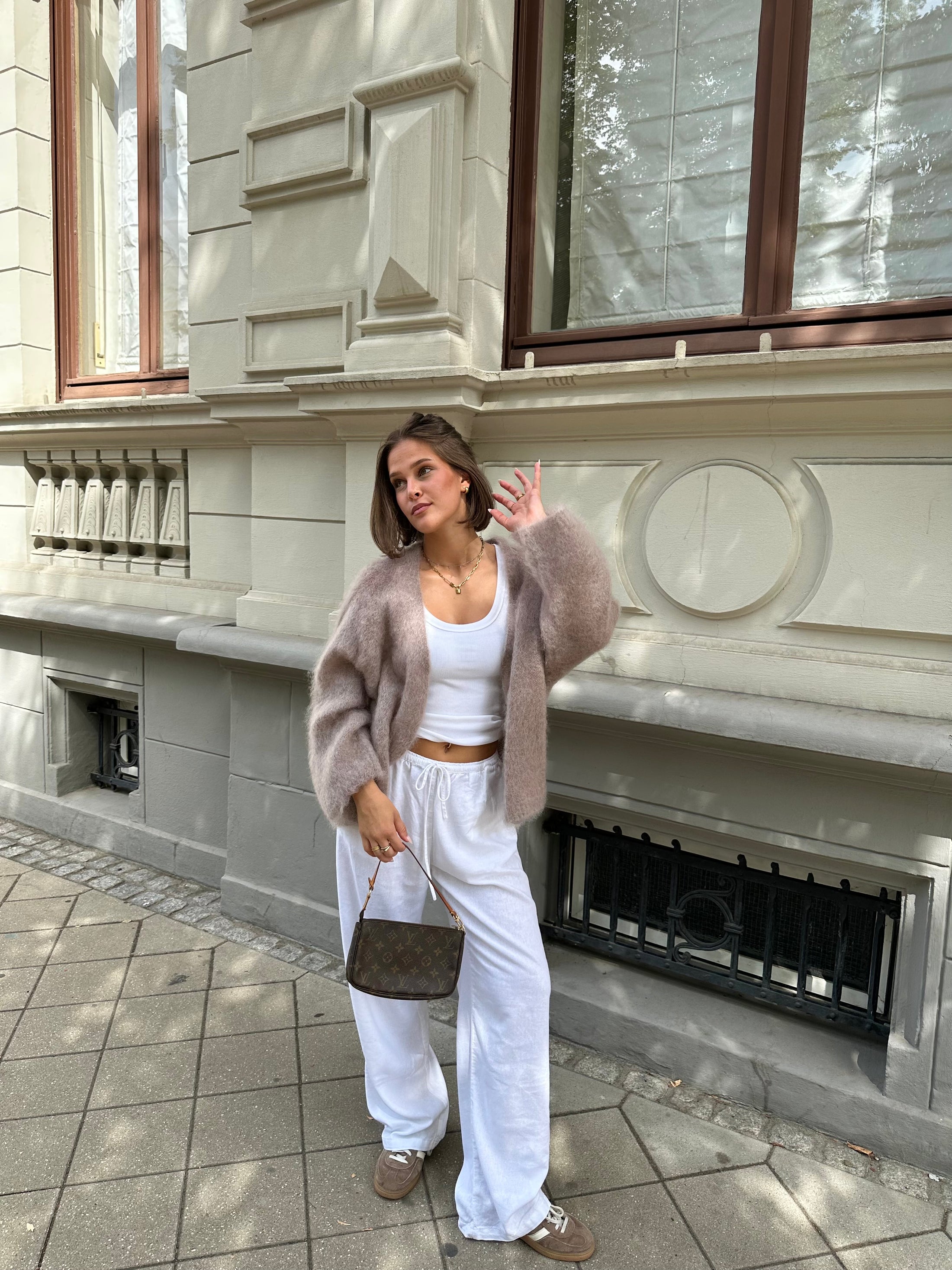 Cardigan- 80%Mohair
