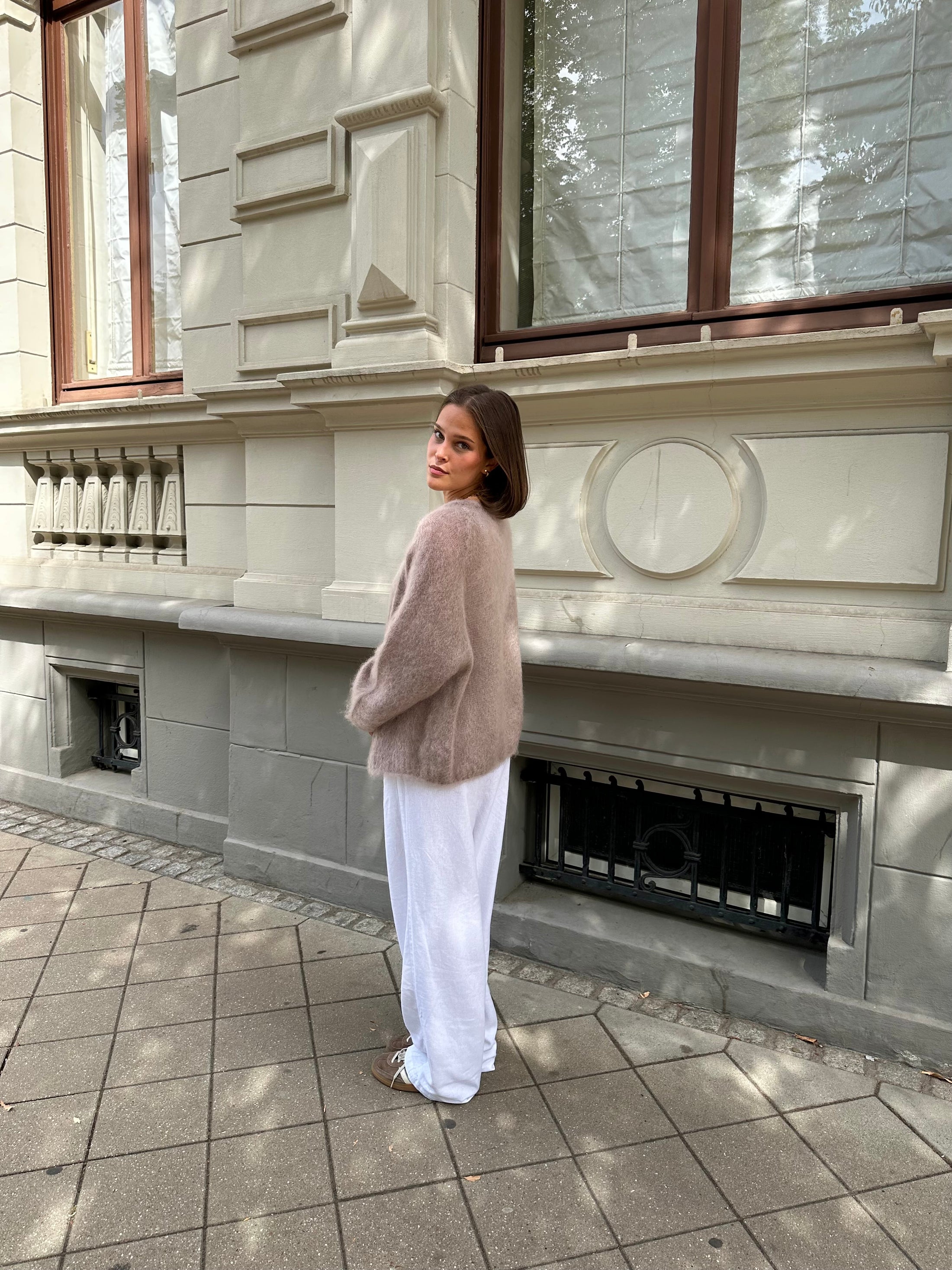 Cardigan- 80%Mohair