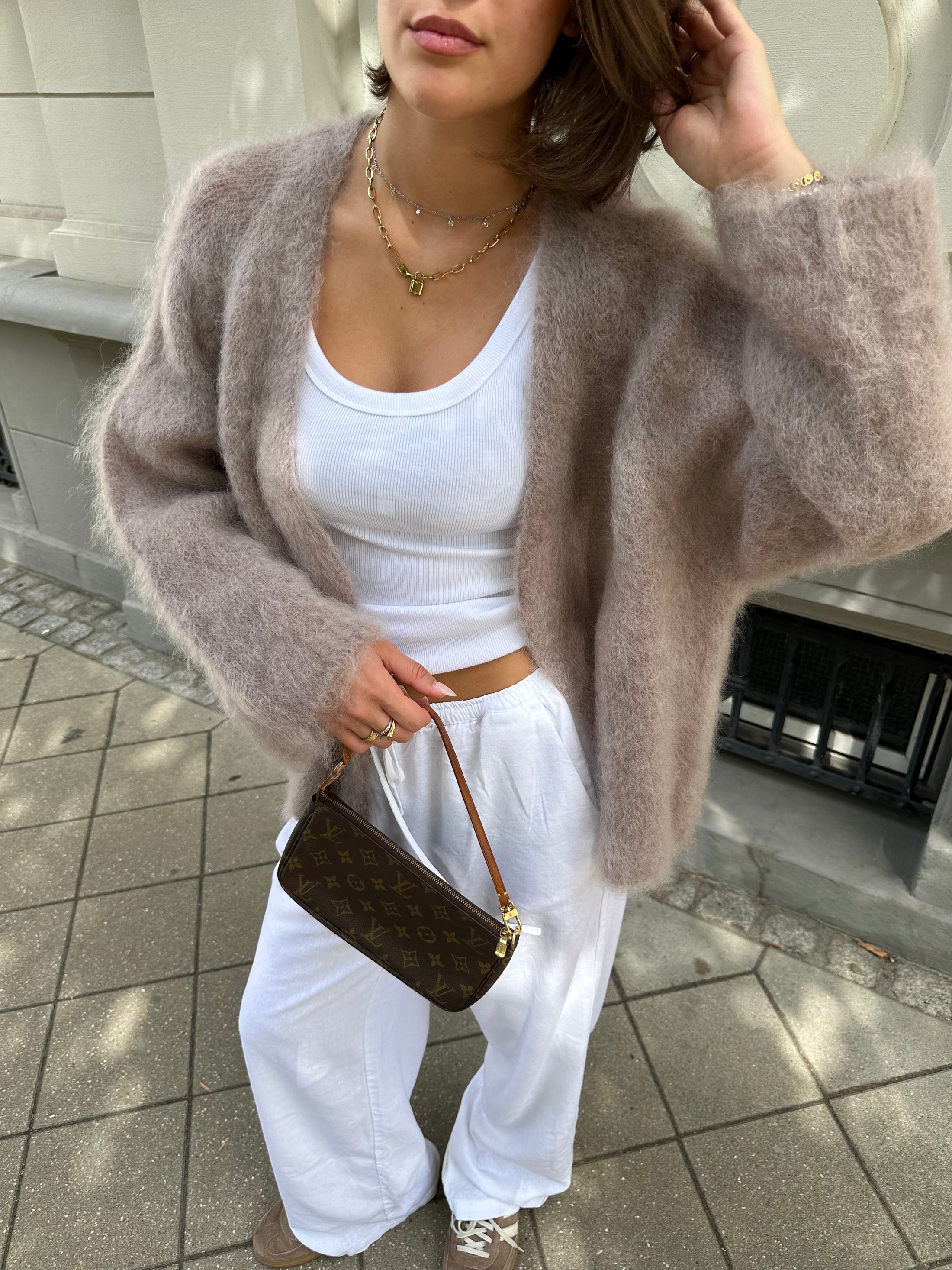 Cardigan- 80%Mohair
