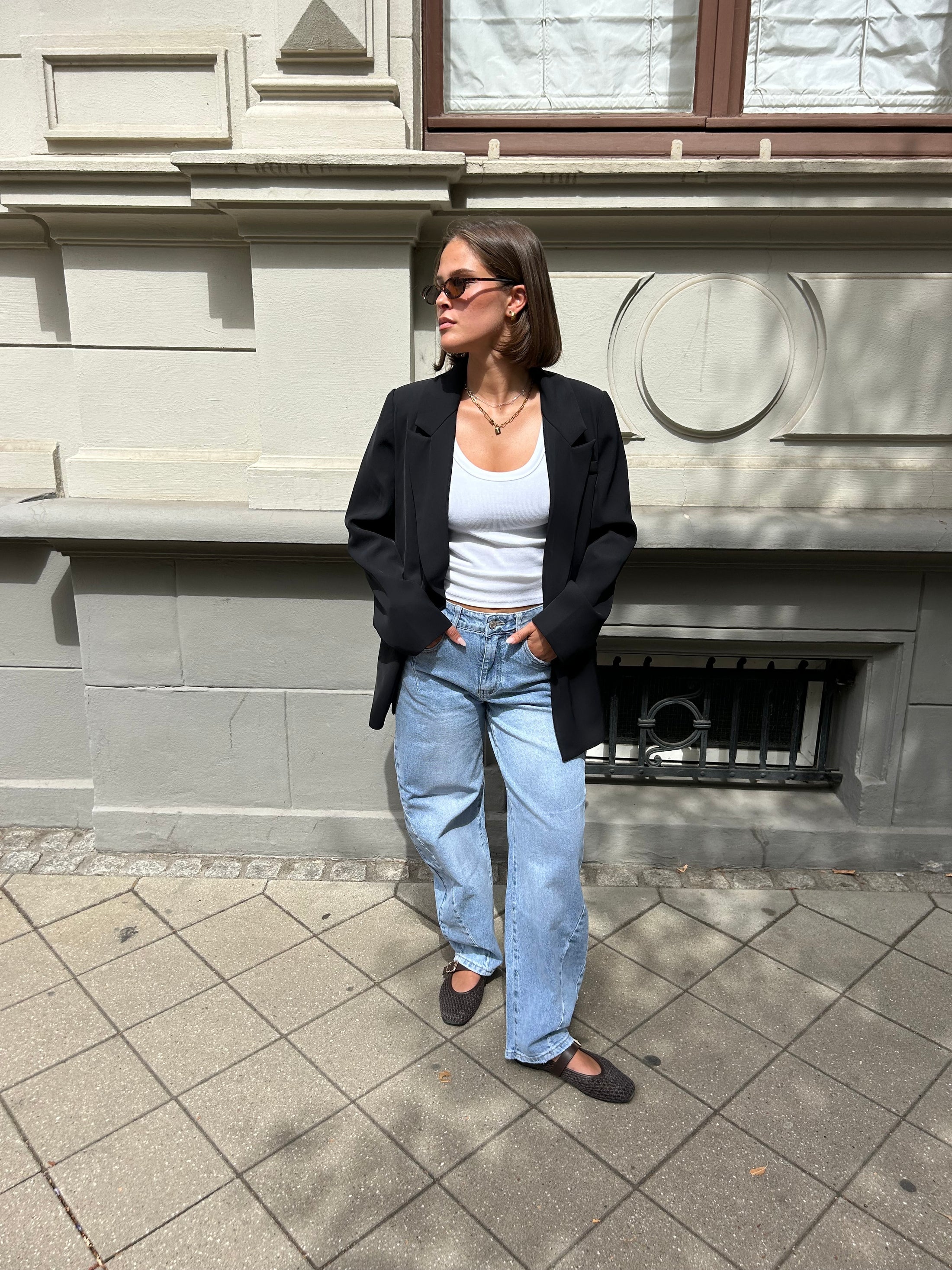 Oversize Blazer UNI schwarz
