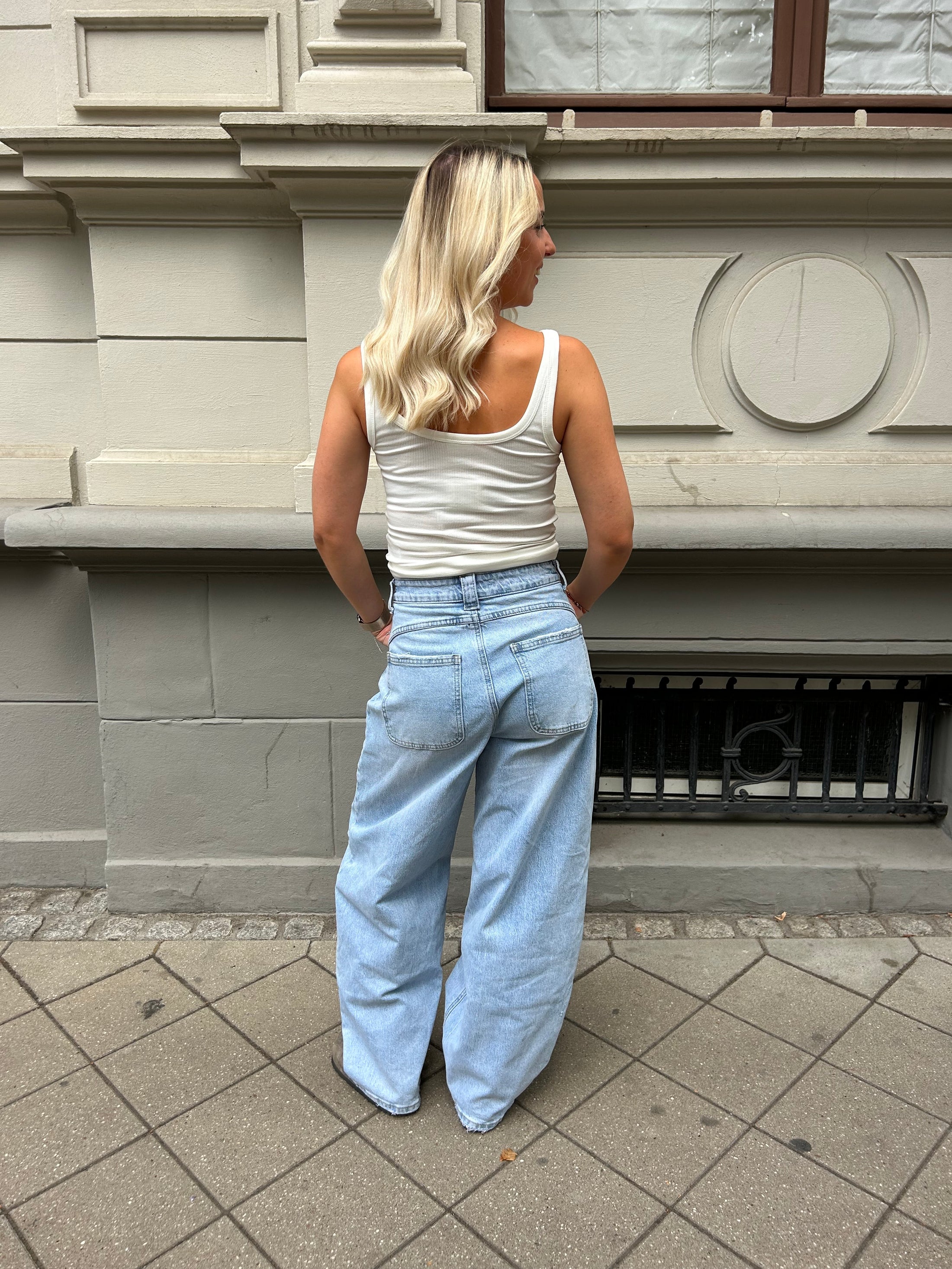 BarrelJeans hellblau