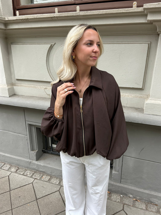Blouson dunkelbraun