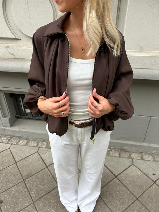 Blouson dunkelbraun