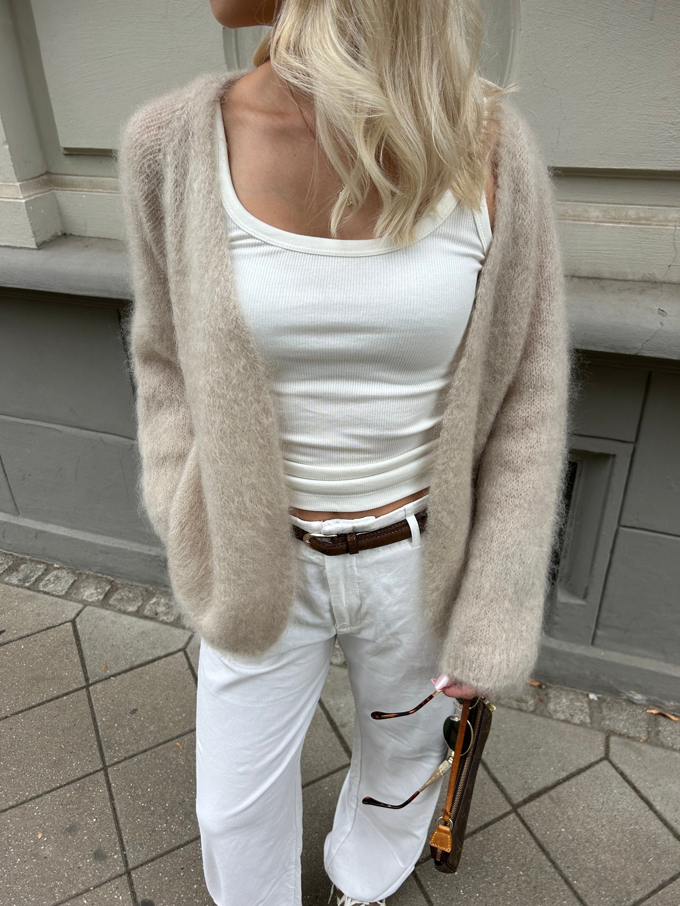 Cardigan- 80%Mohair