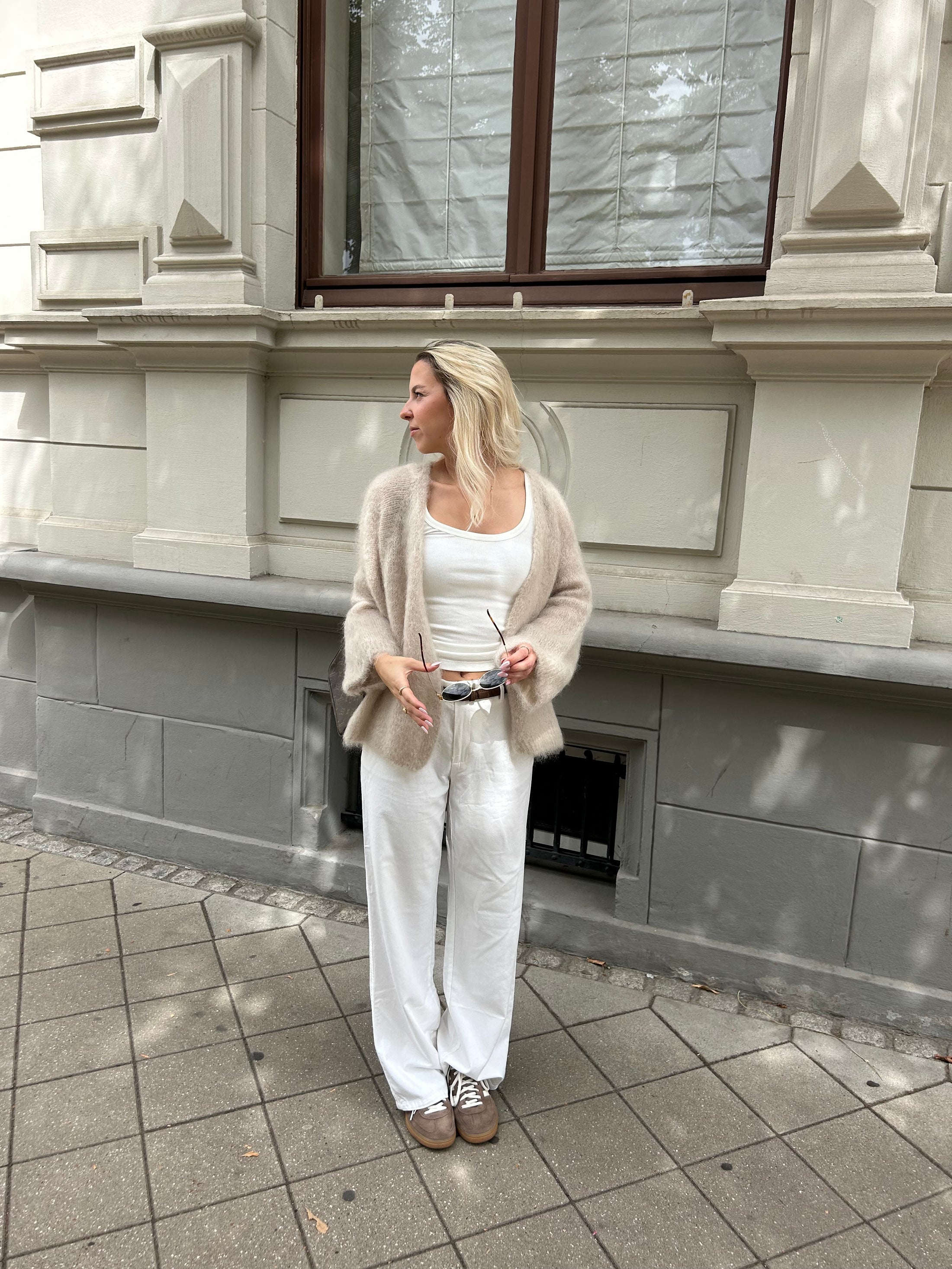 Cardigan- 80%Mohair